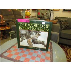 1985 Signed Robert Bateman coffee table book