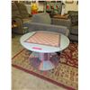 Image 1 : Folk art chess board table