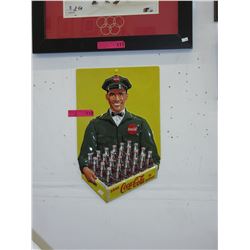 Tin Coca Cola sign - replica