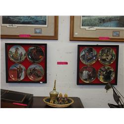 Ted Xaras Train themed collector plates