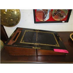 Victorian Mahogany lap desk - circa 1880
