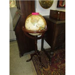 Floor standing globe