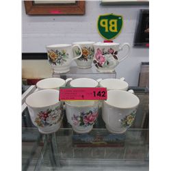 9 Royal Albert coffee mugs
