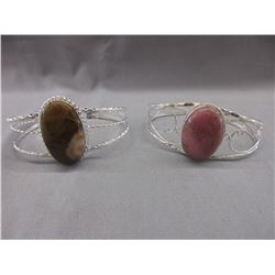 2 Cuff Style Bracelets
