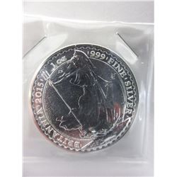 2015 Britannia with Trident Coin