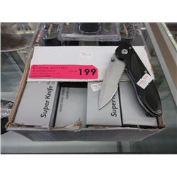 12 New folding knives