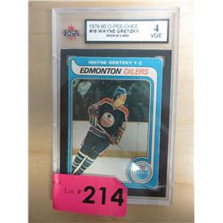 Wayne Gretzky rookie card