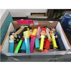 28 Collectable Pez dispensers
