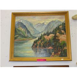 Clossnitz signed oil on board