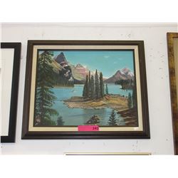 Signed Leda MacNeill oil on board