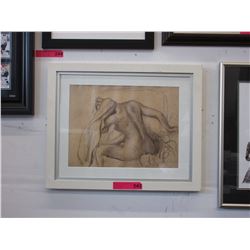 Framed Begas print