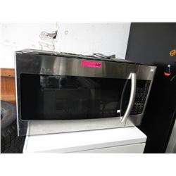 Used over the stove microwave