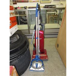 Used upright vacuum & steam blaster