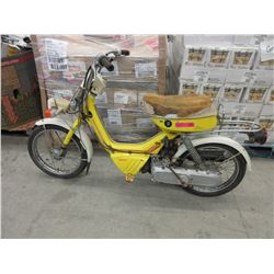 1965 Suzuki 50cc Motorcycle - Yellow