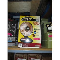 Infrared parabolic heater