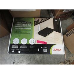 New adjustable glass component wall shelf