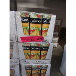 2 Cases of Banana-Strawberry juice boxes