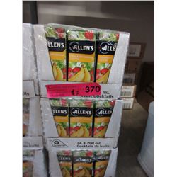 2 Cases of Banana-Strawberry juice boxes