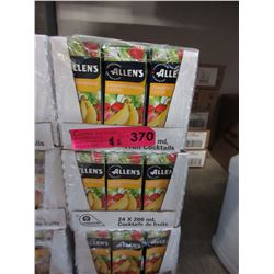 2 Cases of Banana-Strawberry juice boxes