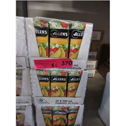2 Cases of Banana-Strawberry juice boxes