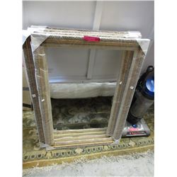4 New Large format wood picture frames