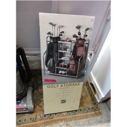 Golf storage organizer