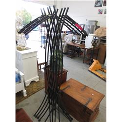 5 Commercial clothing racks - used