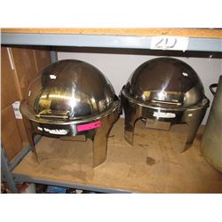 2 Commercial sized chafing dishes