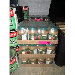 3 Cases of apple sauce