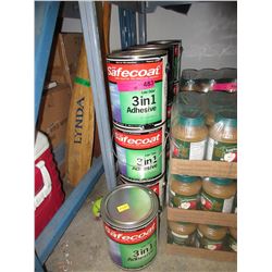 10 Pails of 3-in-1 Adhesive