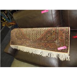 Fine quality Persian wool silk carpet - used
