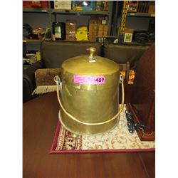 Victorian - Brass coal scuttle