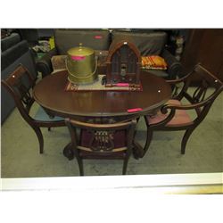 Mahogany Oval table 