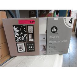 3 New picture frames