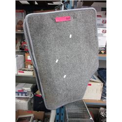 New grey car mat set