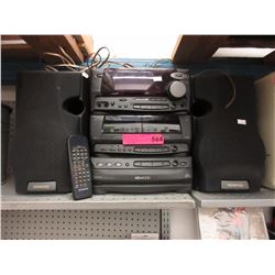 Used Kenwood home stereo system
