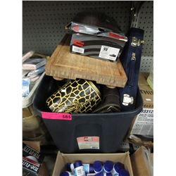 Tote of use household goods