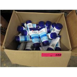 30 Tubes of oil free face cleanser