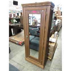 Used Storage cabinet with mirrored door