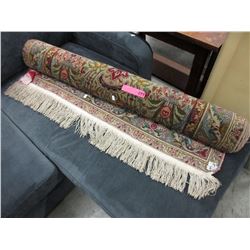 Fine quality wool & silk Persian carpet - used