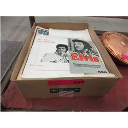 Collection of Elvis Presley memorabilia