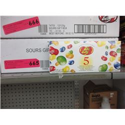 Case of Jelly Belly "Sours" gift boxes