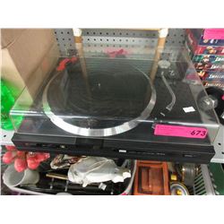 Used Sansui turntable