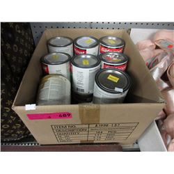 18 x 1 quart cans of low odour 3-in-01 adhesive