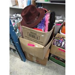 Full box of New costume hats