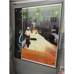2 Framed movie posters