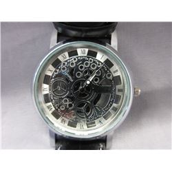 New Men's skeleton 2-Sided watch