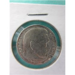 WWII Nazi German Eagle & Swastika coin