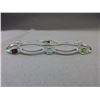 Image 1 : Solid Sterling Silver & Multi-gemstone bracelet