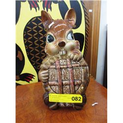 Vintage Japanese "Chipmunk" cookie jar